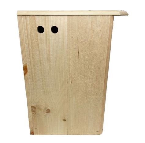 Conservation Barred Owl House Unassembled Kit