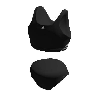 Adidas Bikini Stripes Black Roblox