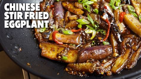 Delicious Stir Fried Eggplant With Garlic Sauce Easy Chinese Recipe