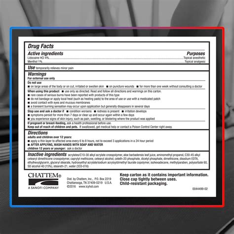 Icy Hot Max Strength Pain Relief Cream With Lidocaine Plus Menthol Oz