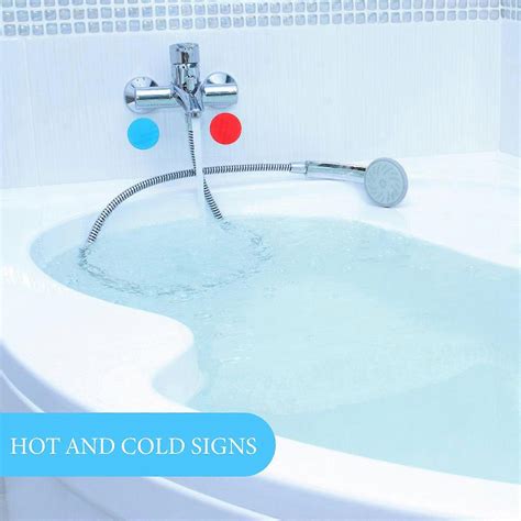 Pairs Of Hot And Cold Stickers Hot And Cold Water Signs Hot Cold Water Sticker Faucets Sinks