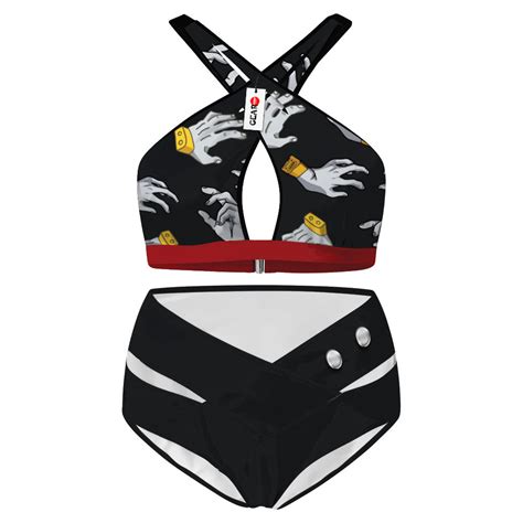Tomura Shigaraki Crisscross Bikini GearOtaku