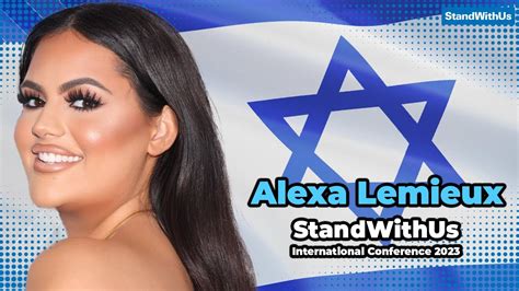 Alexa Lemieux Standwithus Int Conf Youtube