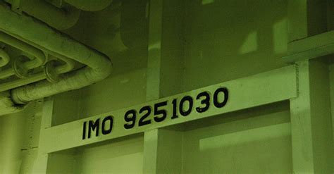 So what is an IMO Number anyway? - gCaptain Maritime & Offshore News