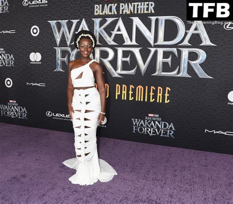 Lupita Nyong’o Looks Stunning at the “Black Panther: Wakanda Forever
