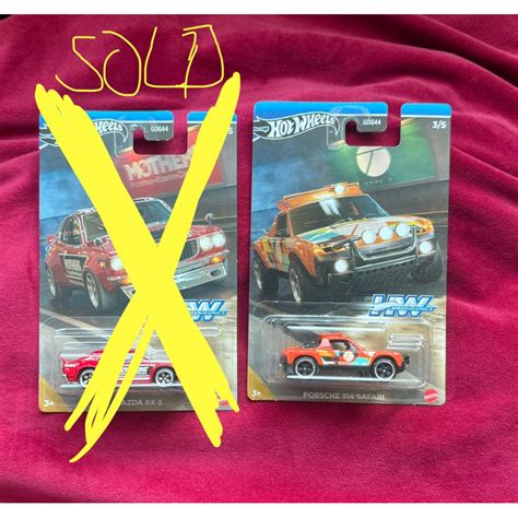 Hot Wheels Gdg Ek Falken Mazda Rx Bel Air Range Rover Porsche Safari Card Cun Hw Speed