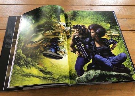 The Art Of Jim Burns Hyperluminal Book Review Sci Fi Artist