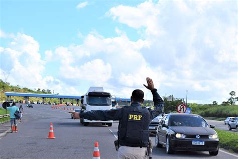 Prf Registra Acidentes E Mortes Nas Rodovias Baianas Durante