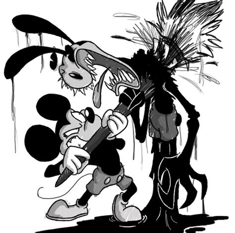 Mickey - Oswald by Winter-Freak on DeviantArt