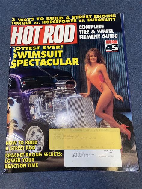Hot Rod Magazine Swimsuit