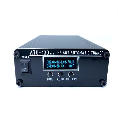 Sintonizador De Antena Autom Tico ATU 130 MAX 1 8 50MHz SSB 200W Max