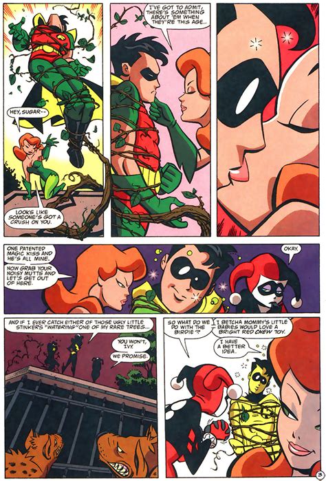 Poison Ivy Kiss Robin Comic