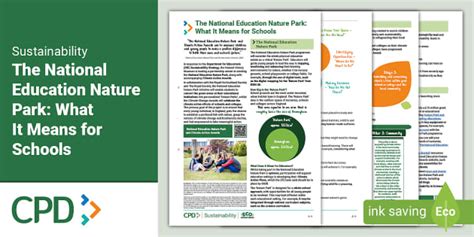 The National Education Nature Park: What It Means for Schools