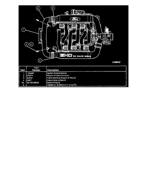 Ford Workshop Service And Repair Manuals Taurus V L Dohc Sho