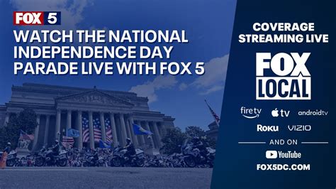 Live Dcs Annual Independence Day Parade Fox 5 Dc Youtube