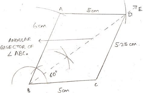 Using Ruler And Compasses Only Construct A Quadrilateral Knowledgeboat