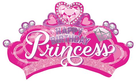 Happy Birthday Princess Crown