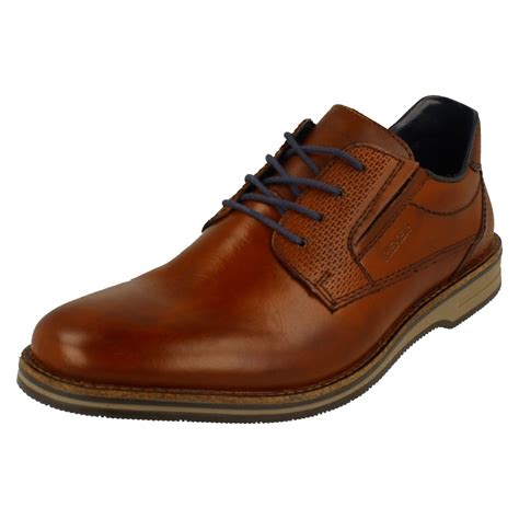 Mens Rieker Lace Up Shoes 12507