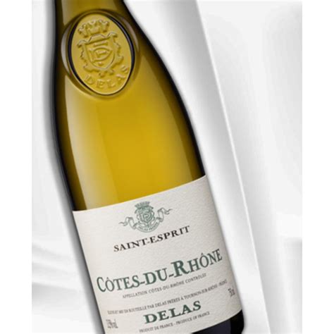 Côtes du Rhône Saint Esprit blanc 2021 Delas Frères