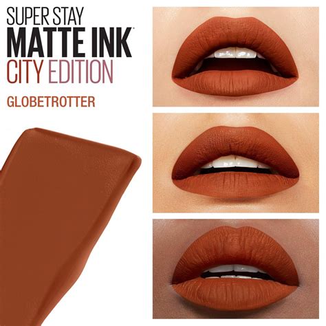 maybelline superstay matte ink liquid lipstick  globetrotter