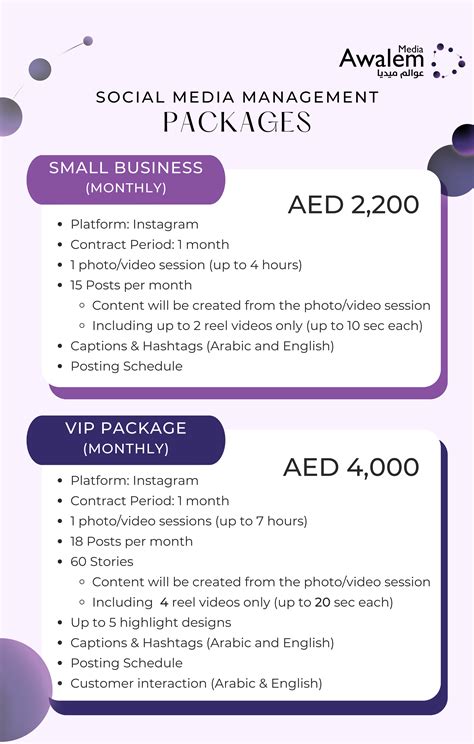 Social Media Management Company in UAE | SMM Packages — Awalem Media