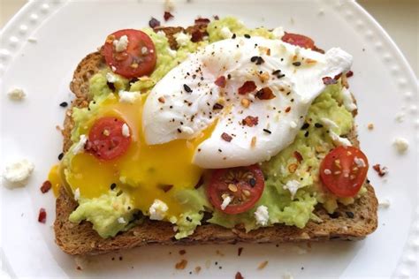 Poached Egg On Avocado Toast Recipe Poached Eggs Simple Avocado Toast Avocado Toast Egg