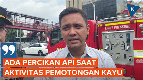 Kebakaran Ruko Di Mampang Prapatan Diduga Akibat Percikan Api Saat