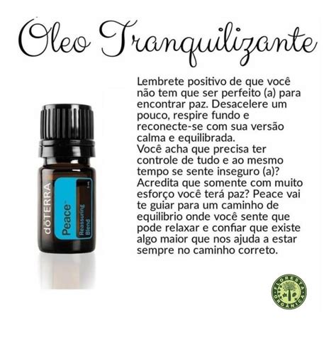 Óleo Essencial Doterra Peace Kit Emoções 5 Ml Frete Grátis