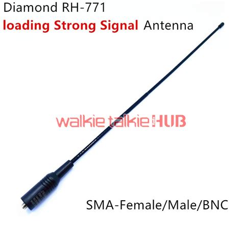 Walkie Talkie Dual Band Antenna Diamond Rh Rh Flexible Whip Sma