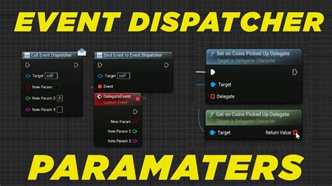 Unreal Event Dispatchers Delegate With Parameters And As Parameters