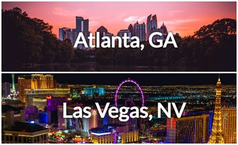 Private Jet from Atlanta, GA to Las Vegas, NV
