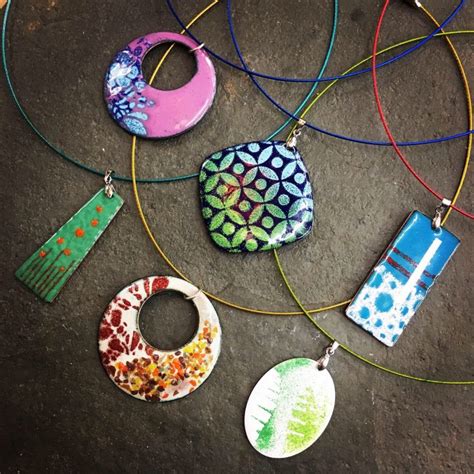 Enamel Jewellery Making Class For Complete Beginners Rainbow Glass