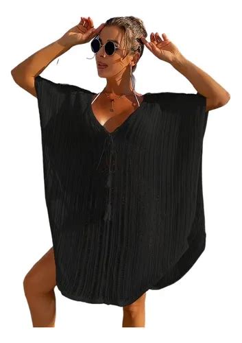 Traje De Ba O Cover Ups Vestido De Ba O Mujer Boho Bikini Meses Sin Inter S