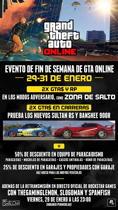 Éste es el nuevo evento de fin de semana de GTA V LevelUp