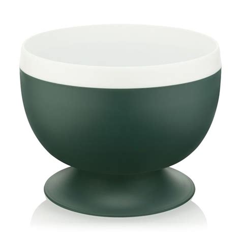 Горшок для цветов Alyaplastik Guvvech овальный, зеленый, 20*15.5 см, 2. ...