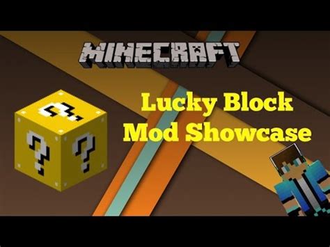 Minecraft Lucky Block Mod Showcase Youtube