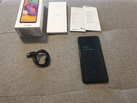# SAMSUNG GALAXY M22 # SM-M225FV/DS # 128GB # Jak Nowy # Bez Rat ...