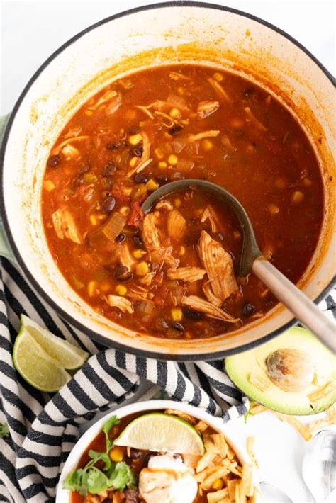 Easy Chicken Tortilla Soup Cooking With Karli