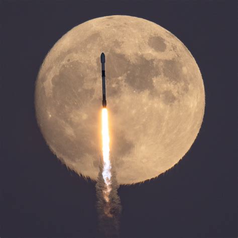 Apod 2022 October 14 The Falcon And The Hunters Moon