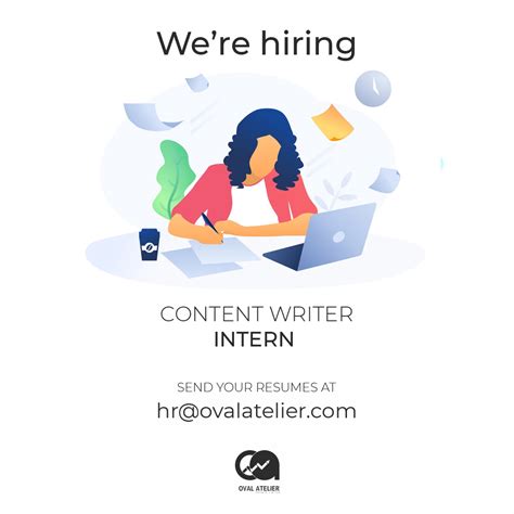 We Re Hiring Graphic Design Content Writer On Behance