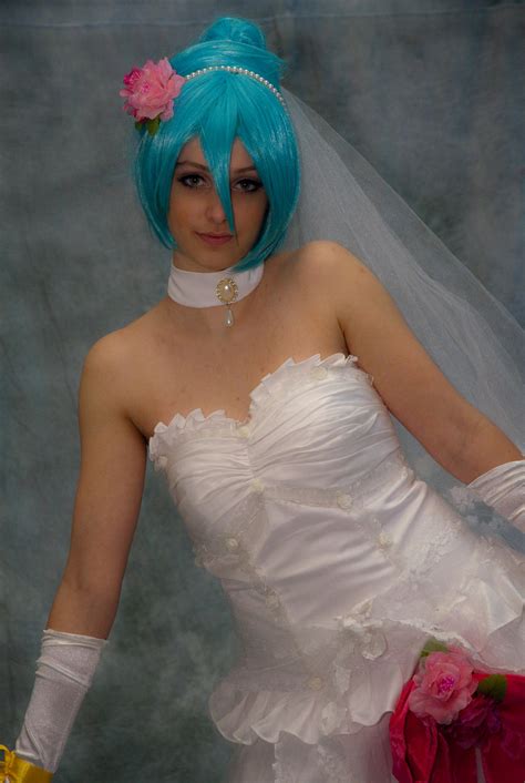 Hatsune Miku Wedding Dress 03 by IlunaNeko on DeviantArt