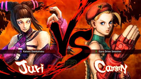 Super Street Fighter Iv Arcade Edition Juri Vs Cammy Youtube