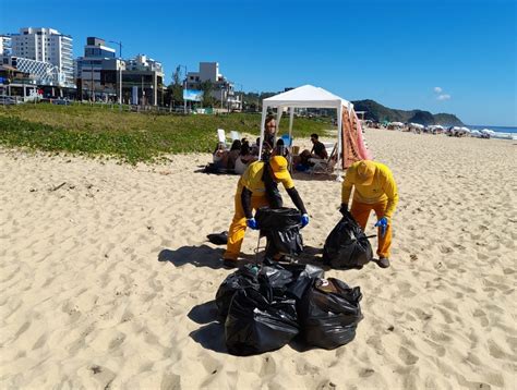 250 Toneladas De Lixo Foram Recolhidas De Praias De Itajaí Nos