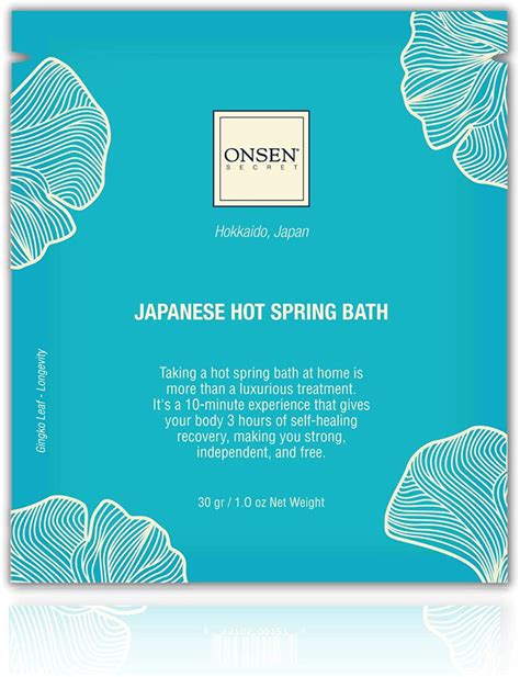 Onsen Japanese Hot Spring Bath Minerals A Perfect Way To Hydrate And Soothe Your Body Soak In