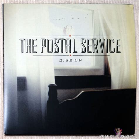 The Postal Service ‎– Give Up (2004) Vinyl, LP, Album, Red Translucent – Voluptuous Vinyl Records