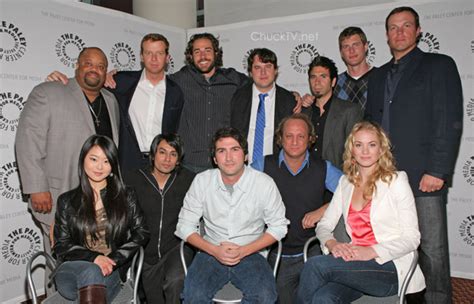 Chuck cast at PaleyFest - Chuck Photo (922283) - Fanpop