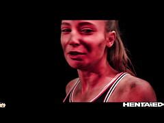 Real Life Hentai Talia Mint Fucked By Huge Alien Monster With Creampie And Facial Cumshot