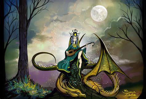 ArtStation - Эльфийская песнь (elven song)