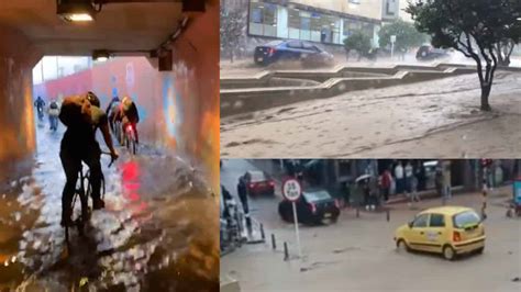 Bogot Bajo El Agua As Reportaron En Redes Las Inundaciones En La