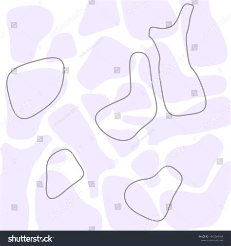 Soft Pink Isolated Nude Vector Spots Stock Vector Royalty Free 1842286408 Shutterstock